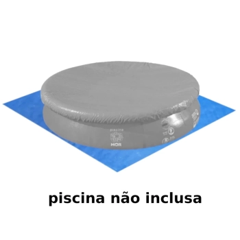 Kit Capa e Forro para Piscina Redonda Inflvel 3400 L Mor