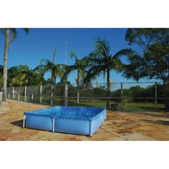 Piscina Infantil Mor Quadrada Ferro 1500 Litros