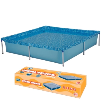 Piscina Infantil Mor Quadrada Ferro 1500 Litros
