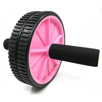 Kit Bola Sua Transparente 65 Cm com Mini Bomba + Roda Abdominal