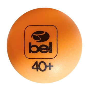 Bolinha de Ping Pong Tnis de Mesa 4 Cm Laranja 6 Unidades