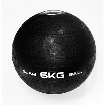 Kit Bola Slam Ball com 6 Kg + 8 Kg + 10 Kg + 12 Kg Preta Liveup