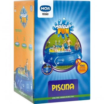 Kit Piscina Inflvel 6700 L + Capa em Rfia + Forro + Filtro 110v Mor
