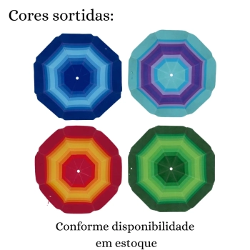 Guarda Sol Colorido Fps 70 Proteo Solar Praia Piscina Dobrvel 1,50 M Fashion Cores Sortidas Mor