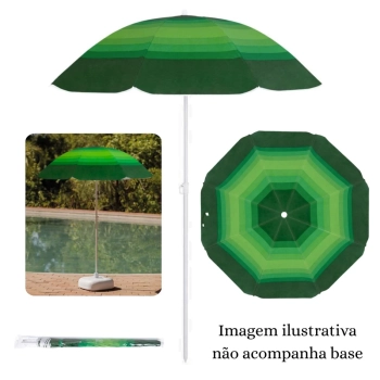 Guarda Sol Colorido Fps 70 Proteo Solar Praia Piscina Dobrvel 1,50 M Fashion Cores Sortidas Mor