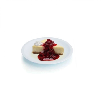 Prato de Melamina / Plstico para Sobremesa 17,5 Cm Branco