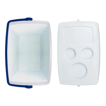 Caixa Trmica 18 Litros Cooler com Ala Azul Mor