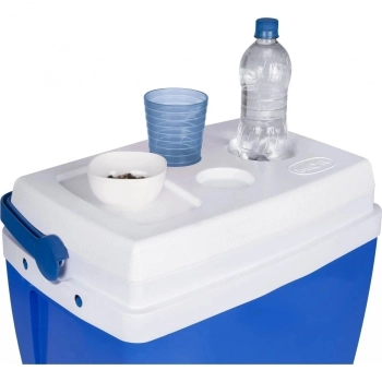 Caixa Trmica 18 Litros Cooler com Ala Azul Mor