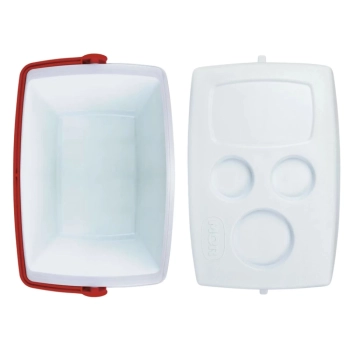 Kit 2 Cadeiras de Praia 4 Pos Ao + Caixa Trmica 18 L + Guarda Sol Colorido 1,50 M Piscina Parque