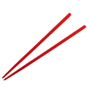 Kit 10 Pares de Hashi para Comida Japonesa 22 Cm Vermelho